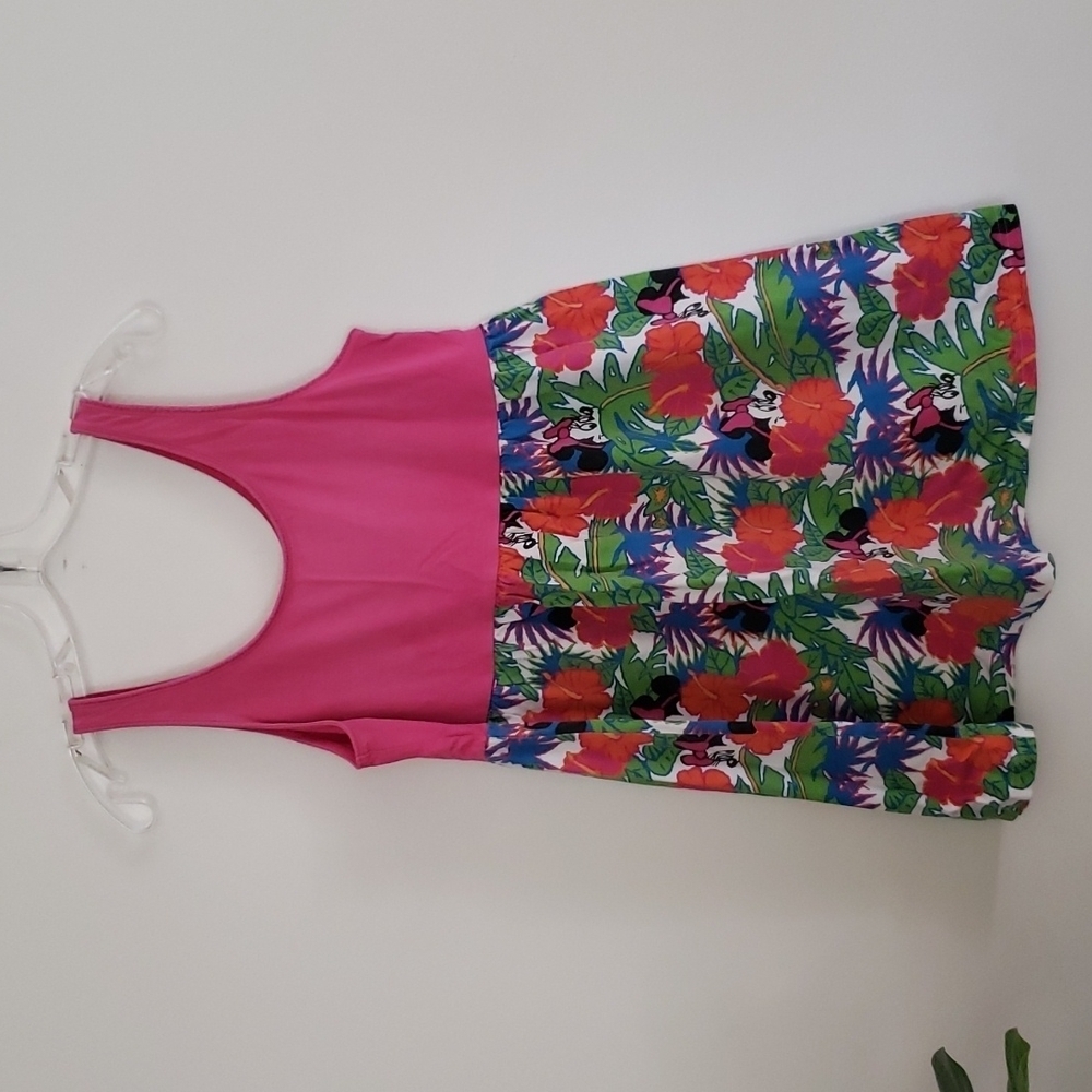Vintage Mickey Inc Disney Minnie mouse dress, pink, women's size medium